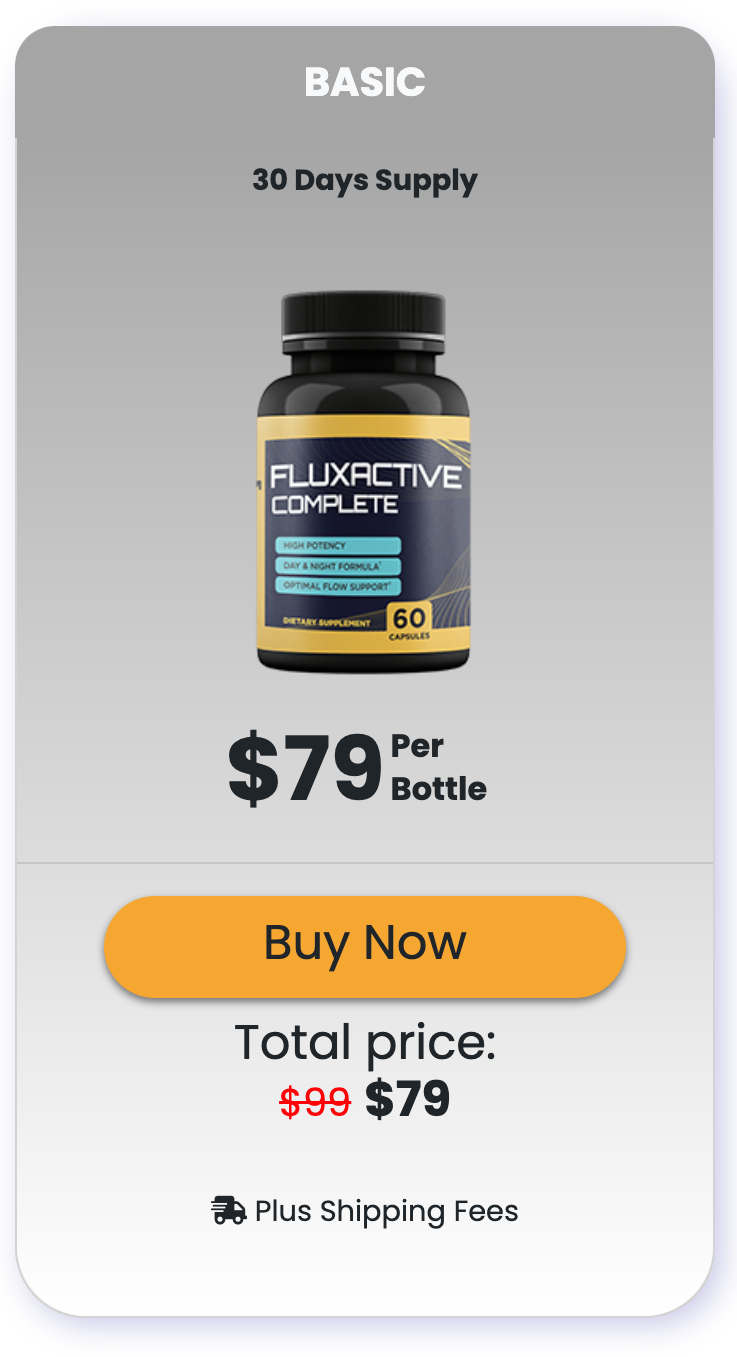 Fluxactive - 1 Bottle